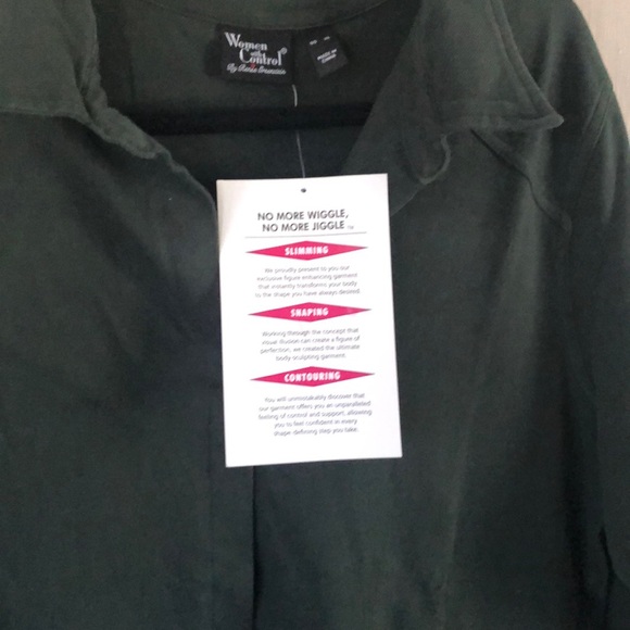 Women with Control Green Dress  SZ XL FLATTERING! - Picture 3 of 7